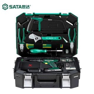 SATA 世达 05152  88件套家用工具套装 工具箱组套多功能电工木工维修套装 05152 (标准版)