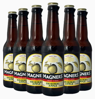 Magners 美格娜斯 麦嘉乐爱尔兰苹果啤酒 330ml*6瓶