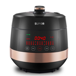 SUPOR 苏泊尔 球釜系列 CYSB50FC89A 电压力锅 5L 磨砂黑