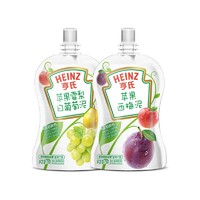 Heinz 亨氏 u先 亨氏超金小白包果泥2袋（口味随机）19.9