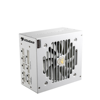 COUGAR 骨伽 GEX 750W 金牌全模组台式电脑电源 额定功率750W 白色