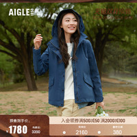 AIGLE 艾高 预售-AIGLE艾高21年春FONODA AS女GORE-TEX防风防雨透汽鱼尾夹克
