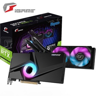 COLORFUL 七彩虹 水神iGame GeForce RTX 3090 Ti Neptune  24G 一体式水冷设计视频渲染游戏显