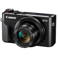 Canon 佳能 PowerShot G7 X Mark II专业数码相机 卡片机 家用/旅游/办公/自拍照相机