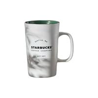 抖音超值购：STARBUCKS 星巴克 12oz陶瓷马克杯 355ml 白绿