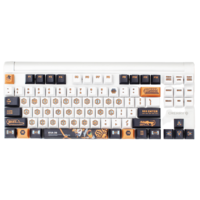 CHERRY 樱桃 MX 8.0零号机 87键 有线机械键盘 白色 Cherry茶轴 单光