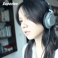 Superlux 舒伯乐 HD661 头戴式耳机 电脑手机通用HiFi音乐监听有线耳机 绿色