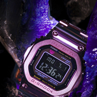 CASIO 卡西欧 G-SHOCK金属进化系列 43.2毫米太阳能电波腕表 GMW-B5000PB-6