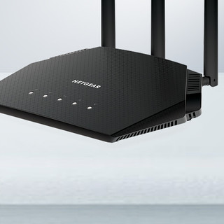 NETGEAR 美国网件 RAX10 双频1800M 家用千兆路由器 Wi-Fi 6  黑色