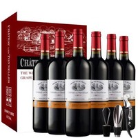 图利斯 法国原酒进口 图利斯酒庄系列 干红葡萄酒 750ml 整箱6支装