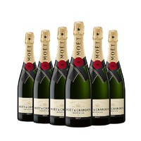 MOET & CHANDON 酩悦 香槟（Moet & Chandon) 法国原装原瓶进口  经典香槟6支装