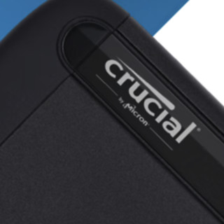 Crucial 英睿达 X8系列 CT1000X8SSD9 USB3.2 移动固态硬盘 Type-C 1TB 黑色