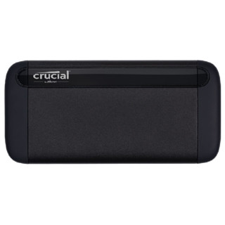 Crucial 英睿达 X8系列 CT1000X8SSD9 USB3.2 移动固态硬盘 Type-C 1TB 黑色