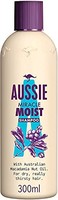Aussie 美发套装：Miracle Moist 奇迹保湿洗发水300毫升 + 护发素250毫升+深层发膜250毫升，适合干性发质，含澳洲坚果油，滋润补水