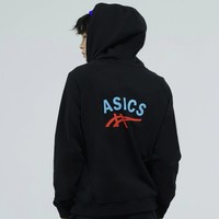 ASICS 亚瑟士 男款印花连帽卫衣 2031C457