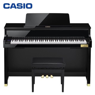 CASIO 卡西欧 电钢琴GP-510BP贝希斯坦合作款高端跨界钢琴专业家用成人88键重锤立式套装+全套礼包