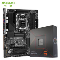 ASRock 华擎 X670E PG Lightning 闪电风暴+AMD R5-7600X 板U套装