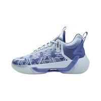 XTEP 特步 游云6.0 男子篮球鞋 978119120005 清透蓝/日光蓝 45