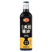 有券的上：B&B 保宁 原汁黄豆酱油 1L*2瓶