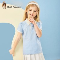 暇步士 女童短袖Polo衫2022新夏[HPPXGD02CP563]
