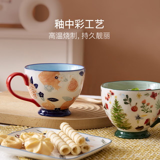 YANXUAN 网易严选 田园手绘美式早餐碗 星愿之树-400ml