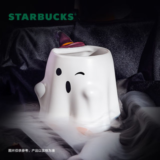 星巴克（Starbucks） 鬼马狂欢系列俏皮鬼鬼款马克杯咖啡桌面陶瓷杯办公送礼学生414ml 俏皮鬼鬼款马克杯414ml