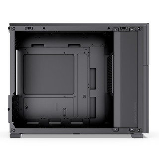 JONSBO 乔思伯 D31 副屏标准版 M-ATX机箱 半侧透 黑色