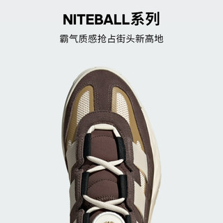 adidas 阿迪达斯 三叶草 NITEBALL 男女经典运动鞋「奶包鞋」