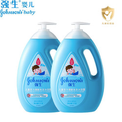 Johnson & Johnson 强生 儿童洗发沐浴露二合一1kg无泪配方温和清洁
