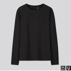 UNIQLO 优衣库 U系列 HEATTECH 女士圆领T恤 432640