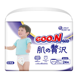 GOO.N 大王 奢华肌系列 婴儿拉拉裤 XXL24片