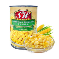 泰国进口 优实（S&W）玉米粒罐头 410g/罐