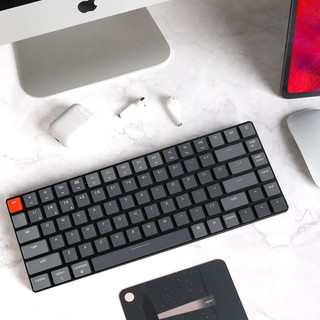 Keychron K3蓝牙无线矮轴超薄机械键盘K3-A3白光版-铝盖茶轴