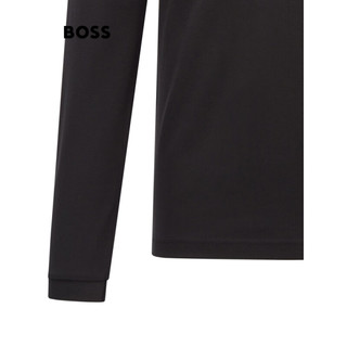 HUGO BOSS boss男士徽标棉质珠地布polo衫