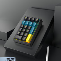 凯酷（keycool) K21墨绿 蓝牙机械键盘 无线小键盘数字区2.4G键盘