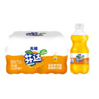 Fanta 芬达 无糖 汽水 橙味 300ml*12瓶