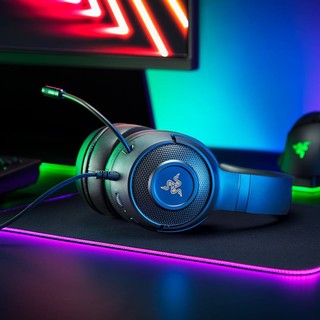 RAZER 雷蛇 北海巨妖V3 X头戴式耳机7.1声道电竞游戏RGB灯光USB耳麦