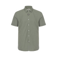 Massimo Dutti 男士短袖衬衫 00141300500 绿色 XL
