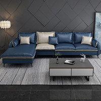 几度 科技布意式极简北欧风格轻奢布艺沙发客厅组合现代小户型简约家具