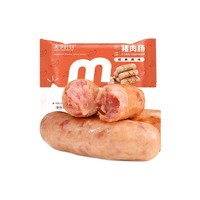 美享时刻 纯猪肉火山石烤肠（原味）500g（10根）