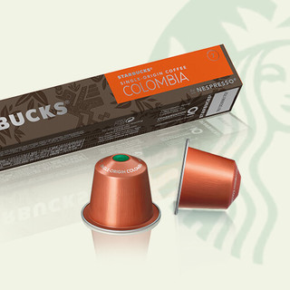 STARBUCKS 星巴克 Nespresso 哥伦比亚胶囊咖啡 10颗*3盒