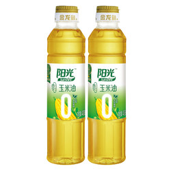 金龙鱼 阳光零反式脂肪玉米油 400ml*2瓶