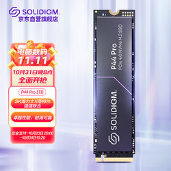 SOLIDIGM 1TB 高性能版SSD固态硬盘 M.2接口(NVMe协议 PCIe4.0*4) P44 Pro系列