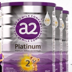 a2 艾尔 全新升级版 婴幼儿牛奶粉 2段 900g*6罐
