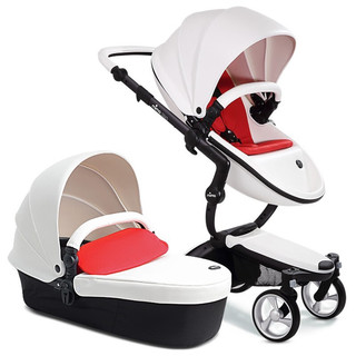 mima 西班牙mima婴儿推车可坐可躺轻便折叠高景观双向宝宝避震婴儿车 成长尊享组合套装（xari+zigi+moon）