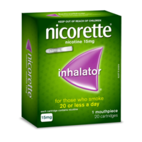 nicorette 力克雷 戒烟辅助吸入器 15mg 20支