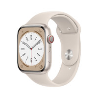有券的上：Apple 苹果 Watch Series 8 智能手表 45mm GPS+蜂窝网络款