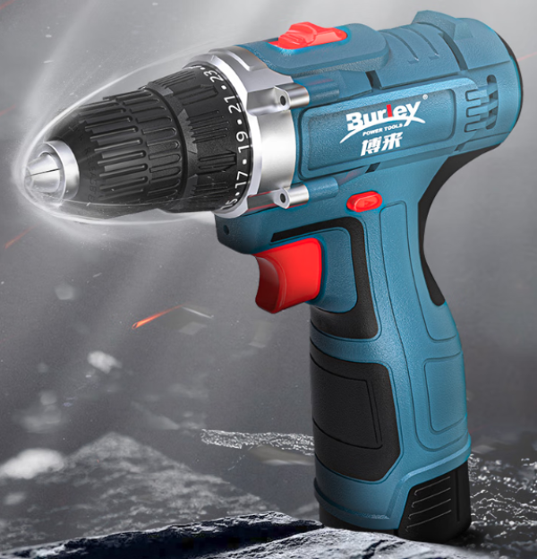 博来burley150w手电钻家用便携电动工具螺丝刀充电无级变速手持锂电钻