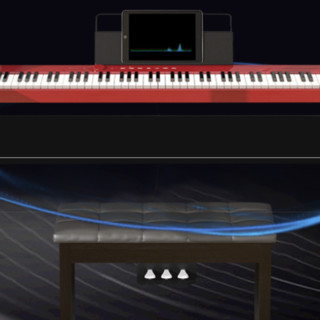 Roland 罗兰 RP30 电钢琴 88键重锤键盘 黑色 琴凳耳机礼包