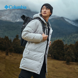 Columbia 哥伦比亚 男子奥米热能长款羽绒服 WE0994